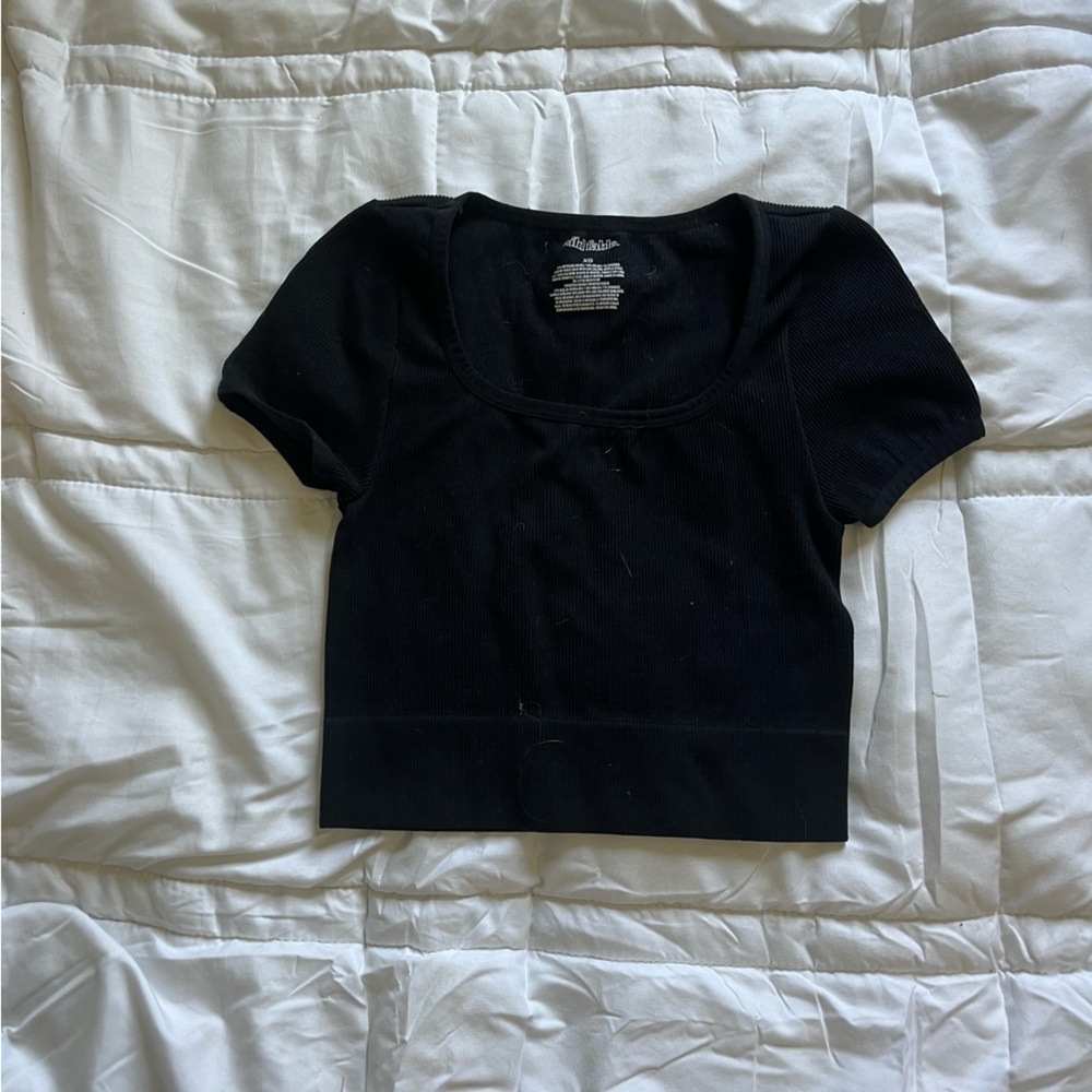 Target Black Short Sleeve Top